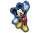 Óriás fólia lufi 31", 78cm, Mickey, 2637301