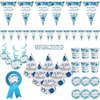 Pasztell kék - Boldog szülinapot!