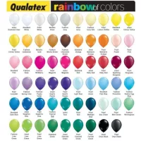  Latex lufi - egyszínű 11"-12" (28-30cm)