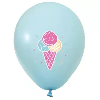 Balonevi mintás Latex lufik