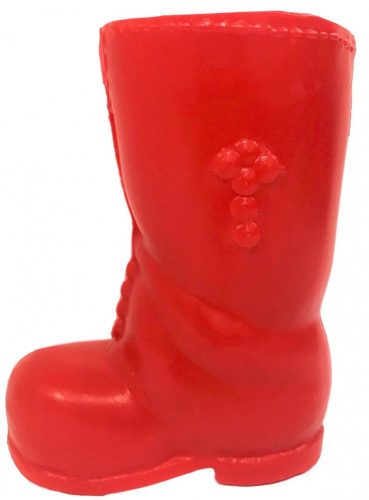Télapó, Mikulás csizma, műanyag, 16cm