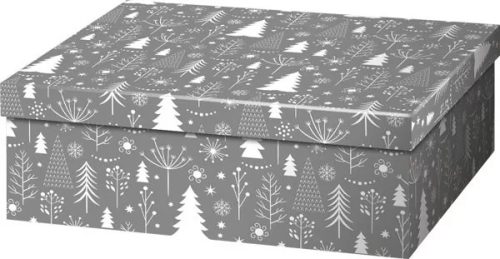 Karácsonyi díszdoboz, VI., T5, 44x32x13 cm