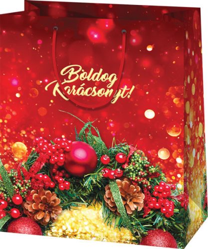 Dísztasak Karácsonyi - közepes