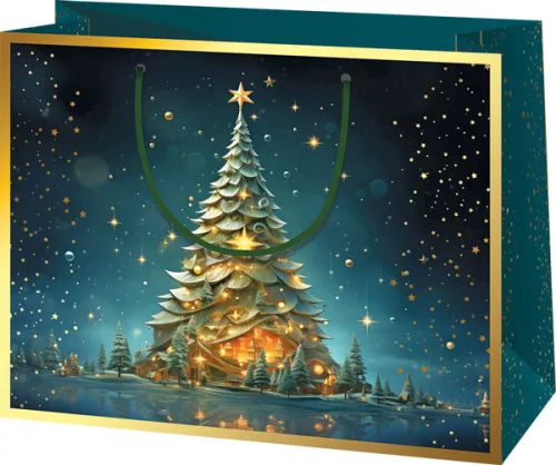 Dísztasak Karácsonyi  - közepes fekvő