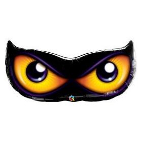   Óriás lufi 40"100cm Spooky eyes, kísérteties szemek, Halloween, 58140